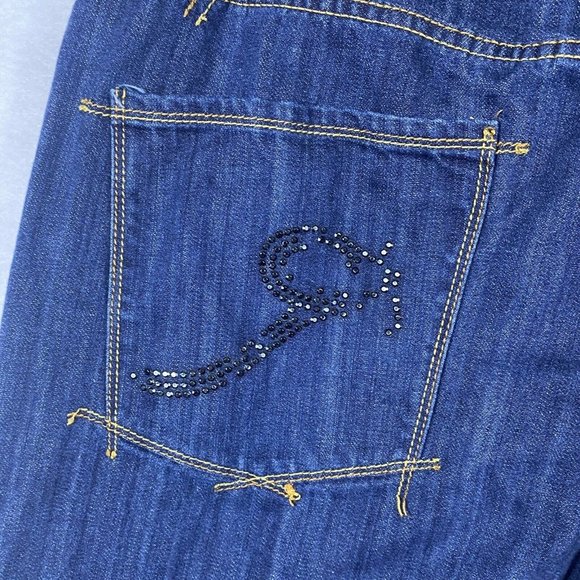 Rocawear Jeans Mens 42 Blue Baggy Denim Hip Hop 90s Streetwear 40x31 - Picture 7 of 16